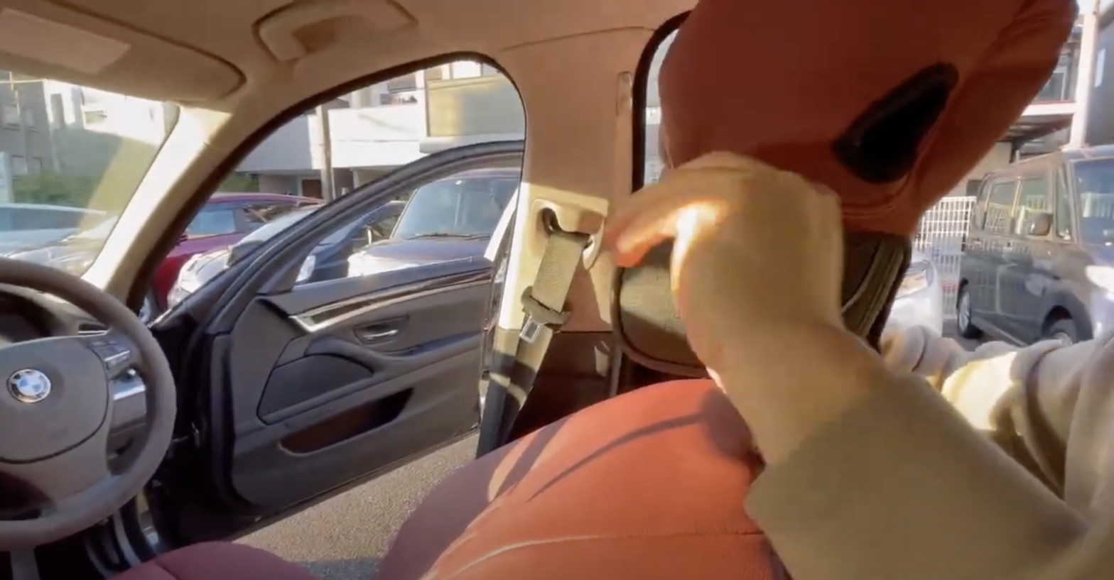 シートカバー装着方法